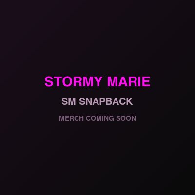SM Snapback